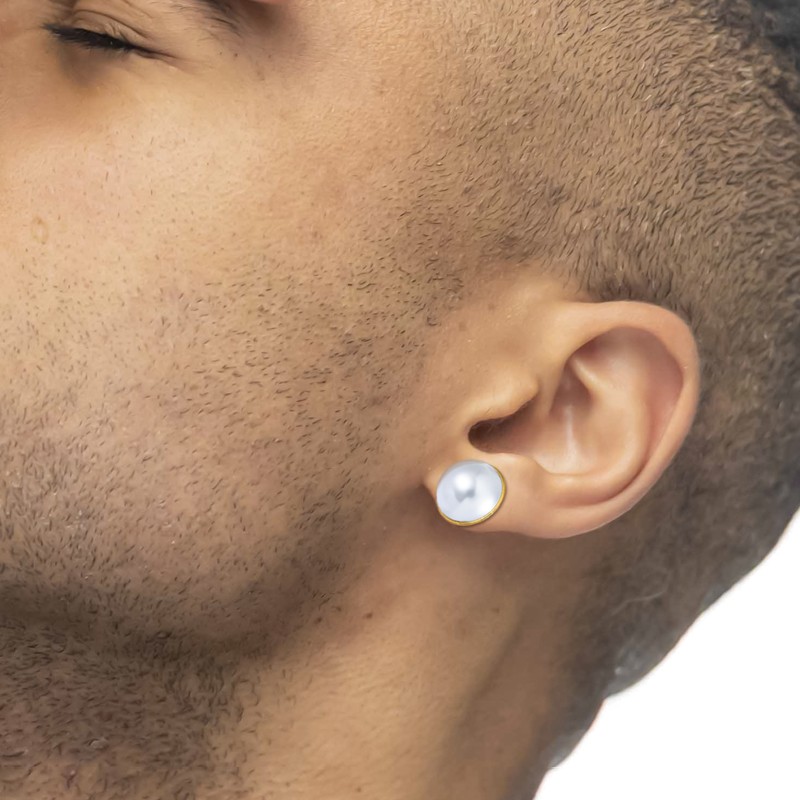 OR ACC MONO A LOBO CON PERLA D 1,5 CM