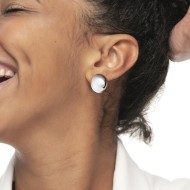 Orecchino a lobo bottone 2,5cm