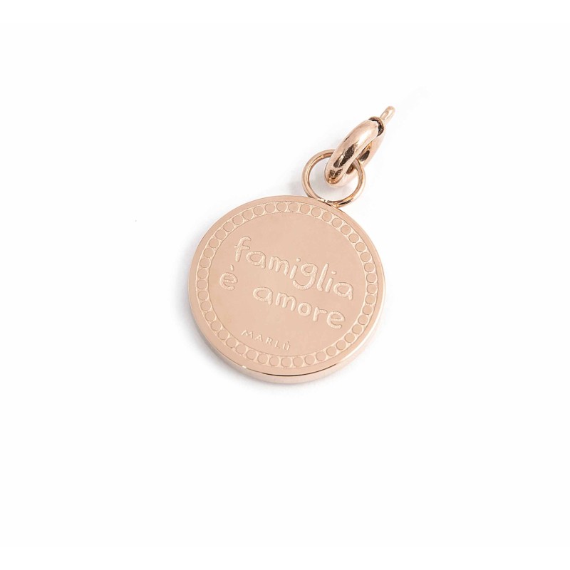 Charm cane con cristalli