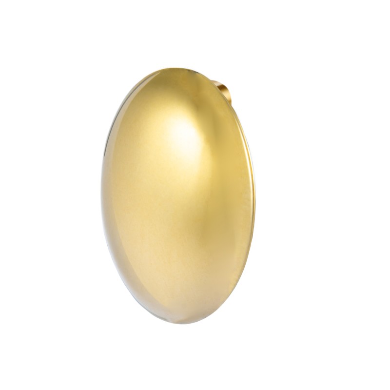 Orecchino a lobo bottone ovale 2,8cm