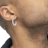 OR MONO ACC CERCHIO CON PERLE IRREGOLARI