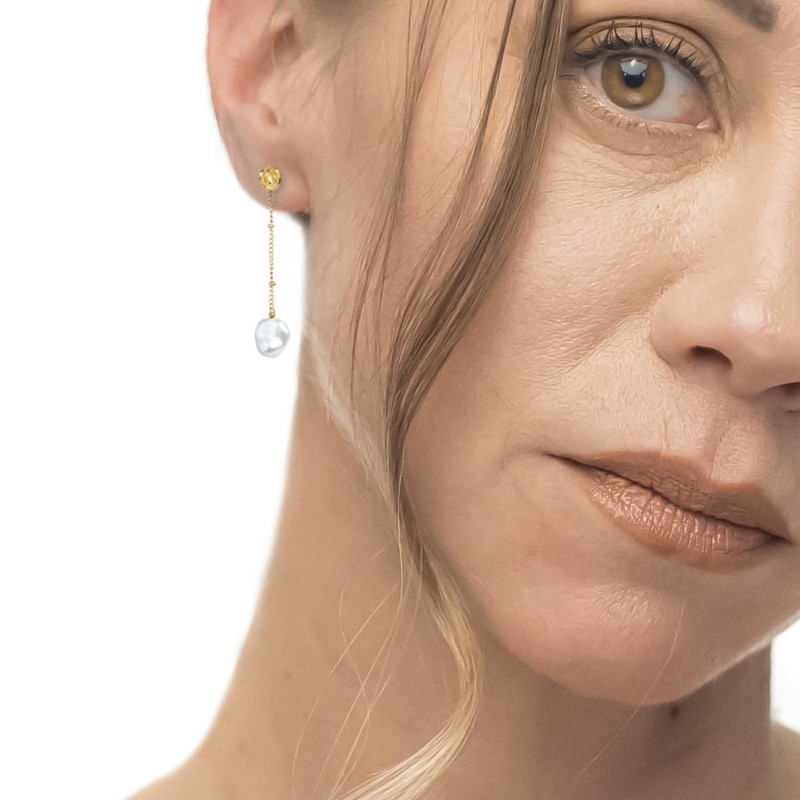 Orecchini con perle Orecchini con perle