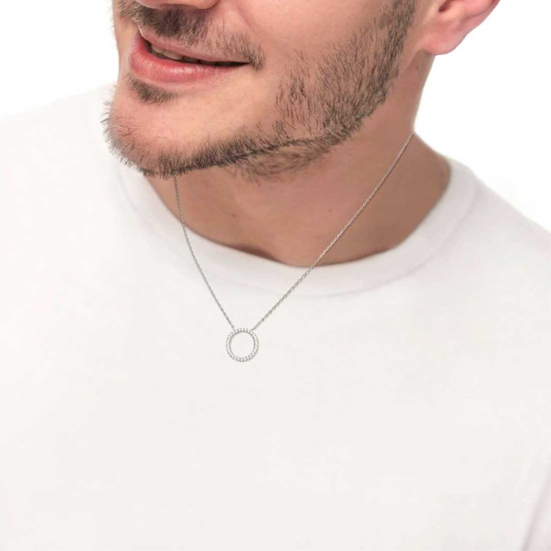 Collane con zirconi bianchi Collane con zirconi bianchi