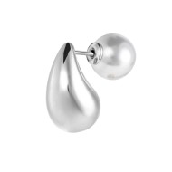 OR ACC MONO A GOCCIA L 1,8CM CON CHIUSURA PERLA