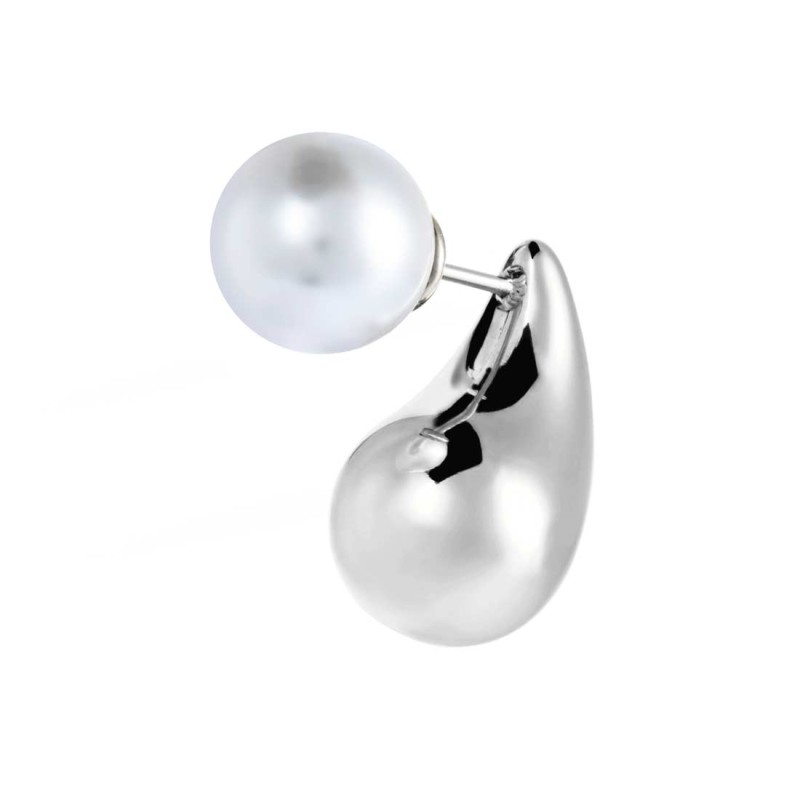 OR ACC MONO A GOCCIA L 1,8CM CON CHIUSURA PERLA