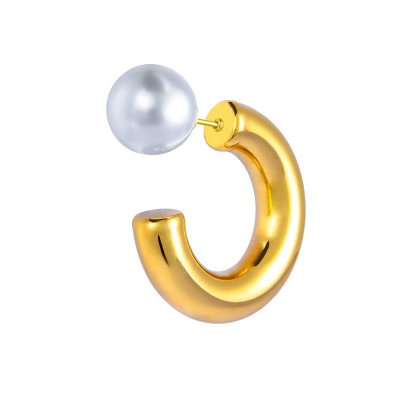 OR ACC MONO CERCHIO D2,9CM CON CHIUSURA PERLA