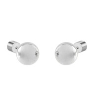 ORECCHINI LOBO SFERA 8MM