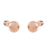 Orecchini a lobo con sfera