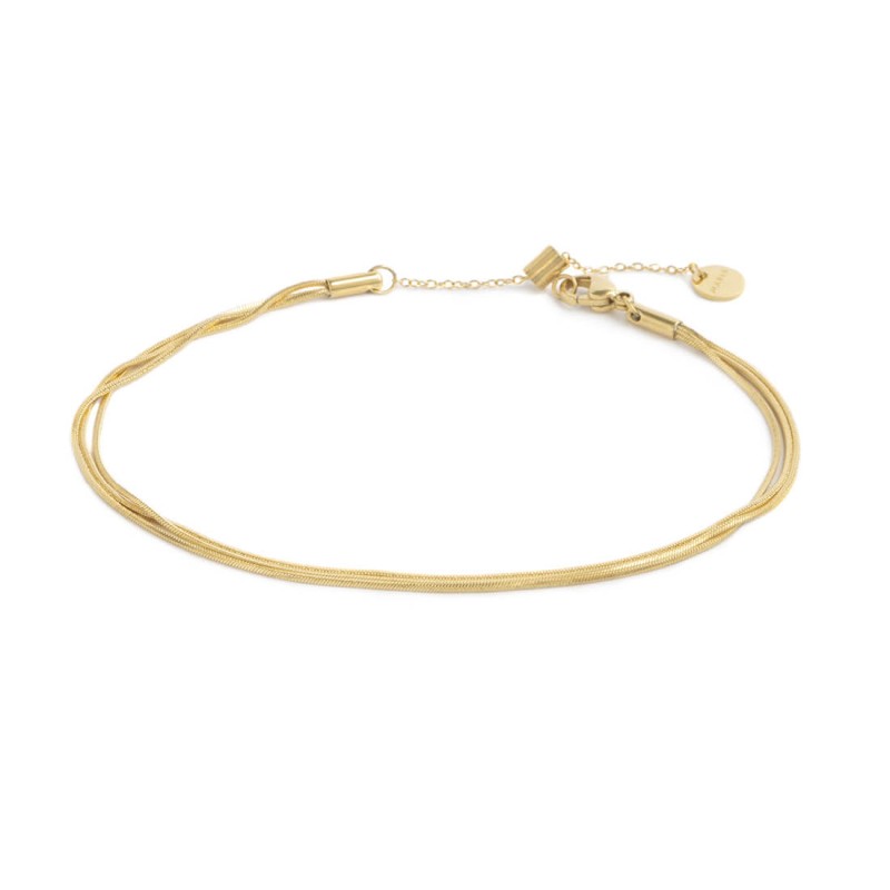 CAVIGLIERA MUTLIFILO CATENA SNAKE QUADRATA