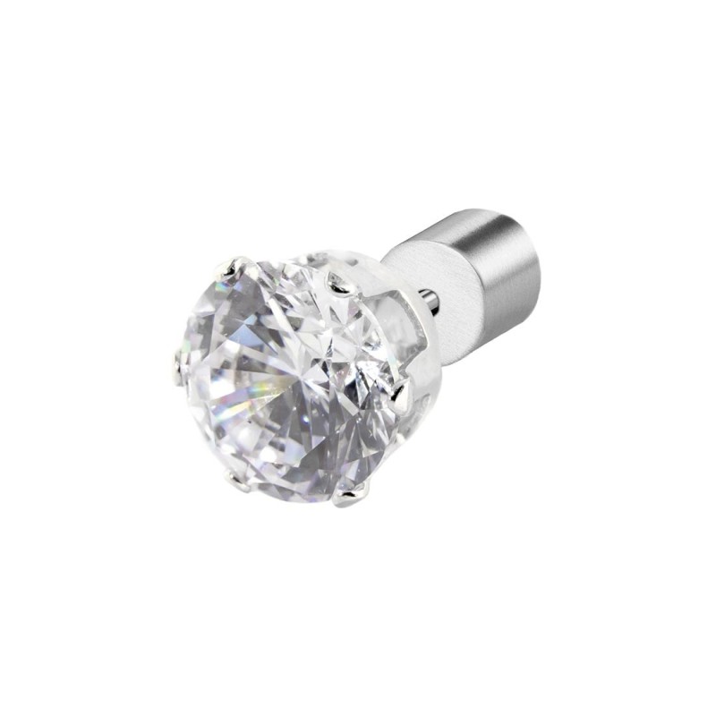 OR MONO CON CZ BIANCO 7MM OR MONO CON CZ BIANCO 7MM