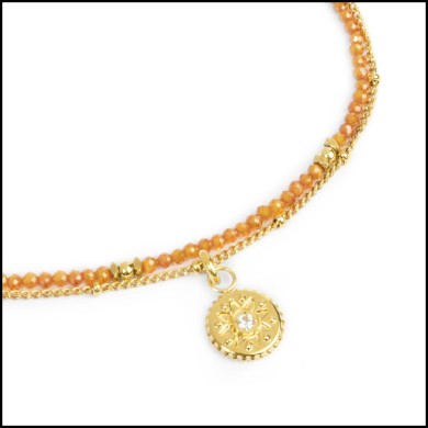 Cavigliera con charm Cavigliera con charm