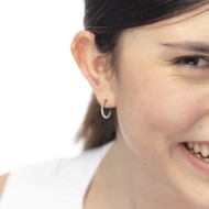 OR ACC MONO CERCHIO DIAMETRO 1,7 CM TRAMA DIAMANTATA