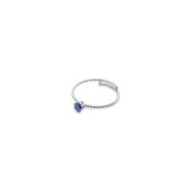 Anello con zircone 4mm Anello con zircone 4mm