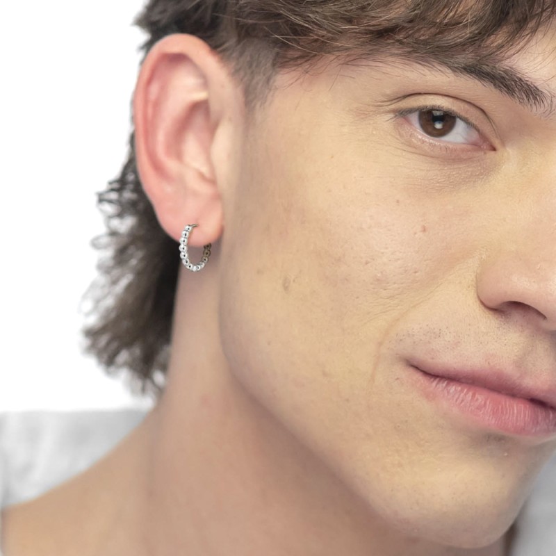 OR ACC MONO CERCHIO 1,5x1,4CM TRAMA CON SFERE