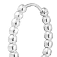 OR ACC MONO OVALE 1,9 X 1,5CM TRAMA CON SFERE