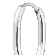Orecchino ovale 1,7 cm