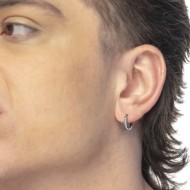 OR ACC MONO OVALE TRAMA DIAMANTATA 1,8x1,3CM