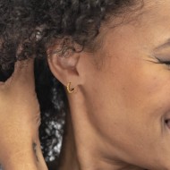 OR ACC MONO CERCHIO 1,3x1,1CM TRAMA CON SFERE