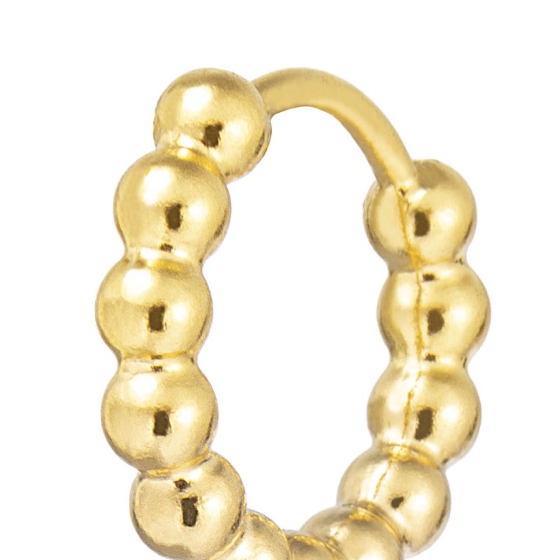 OR ACC MONO CERCHIO 1,3x1,1CM TRAMA CON SFERE