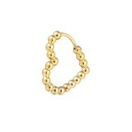 OR ACC MONO CUORE 1,8 X 1,7 CM TRAMA CON SFERE