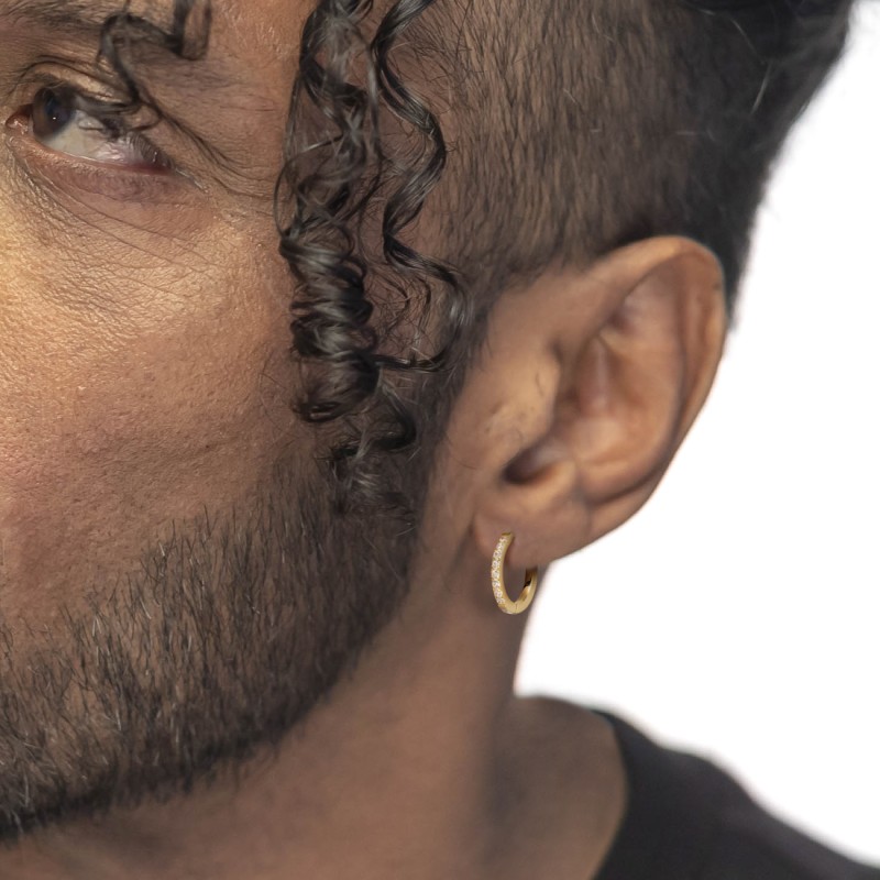 OR MONO CERCHIO DIAMETRO 17MM CON CZ