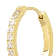 OR MONO ACC CERCHIO DIAMETRO 2 CM CON CZ BIANCHI