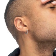 OR MONO ACC CERCHIO DIAMETRO 2,4CM CON CZ BIANCHI