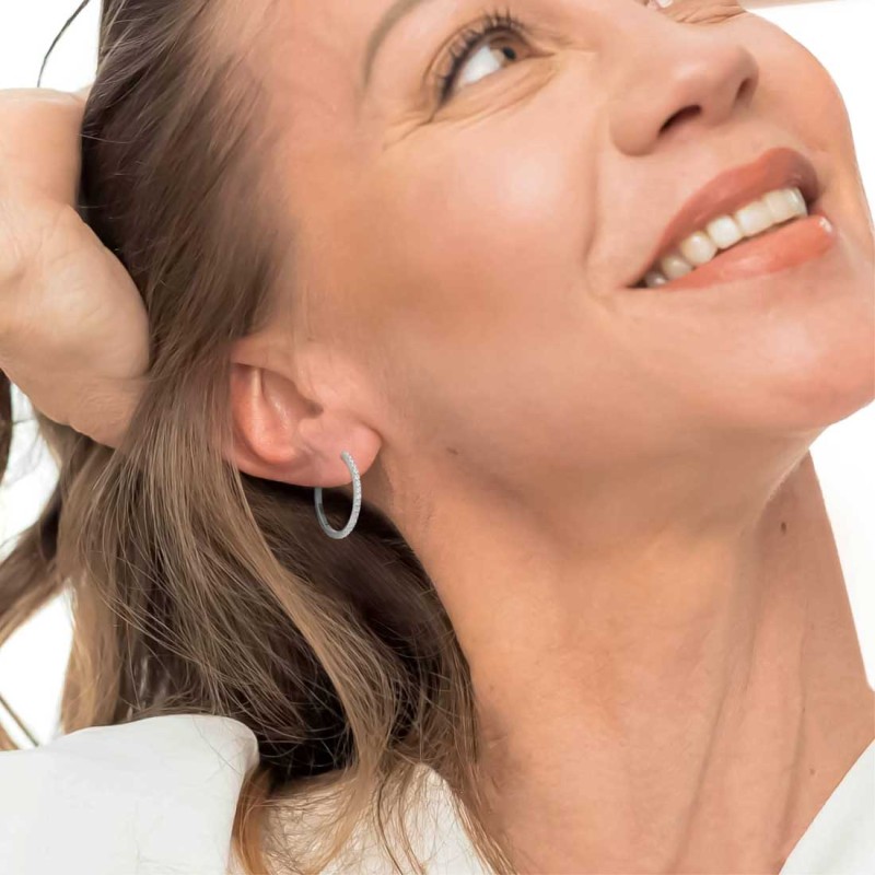 OR MONO ACC CERCH D2,9 CM CZ BIANCHI