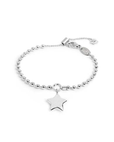 Bracciale catena a sfere con stella Bracciale catena a sfere con stella