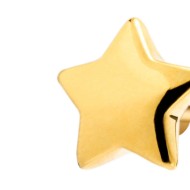 Orecchino a lobo stella Orecchino a lobo stella