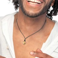 CO CORDINO CUORE GRANDE IN ACCIAIO