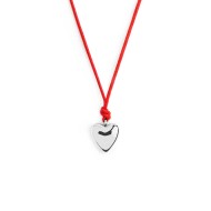 CO CORDINO CUORE GRANDE IN ACCIAIO