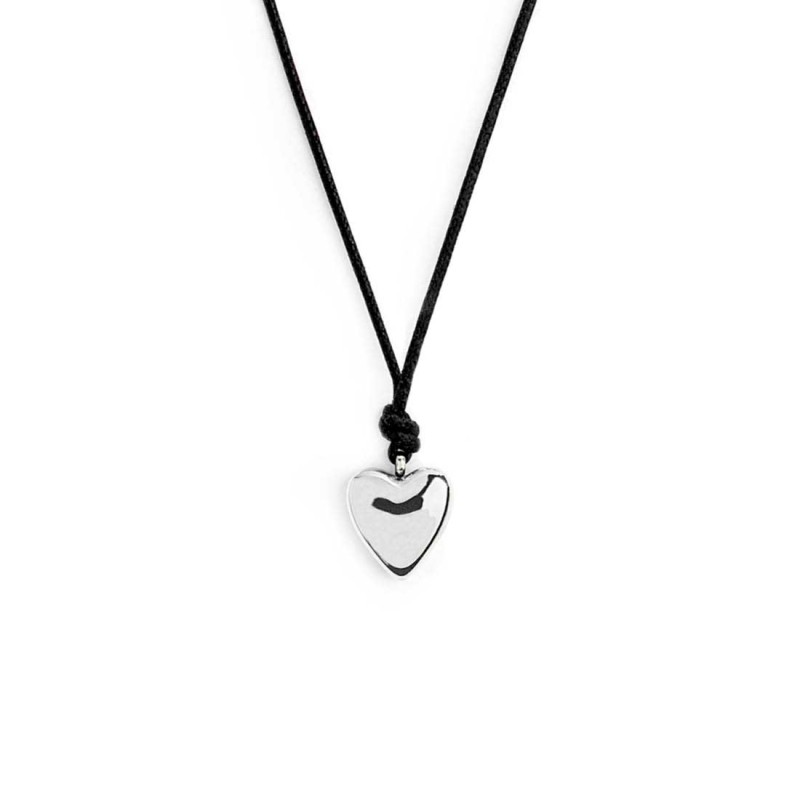 Collana cordino con cuore Collana cordino con cuore