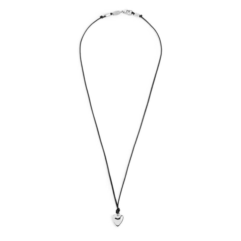 CO CORDINO CUORE GRANDE IN ACCIAIO CO CORDINO CUORE GRANDE IN ACCIAIO