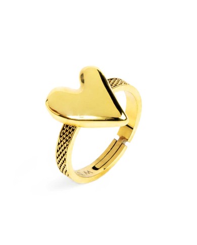 Anello con cuore irregolare Anello con cuore irregolare