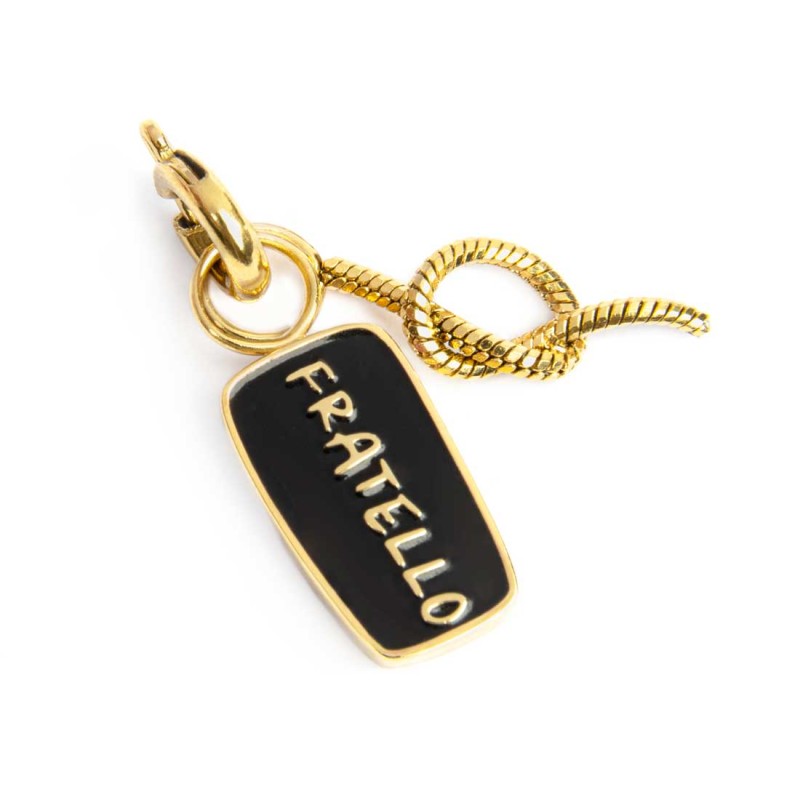 Charm fratello e nodo