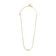 Collana con nodo catena snake