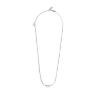 Collana con nodo catena snake