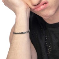 BRACCIALE ACC CON CAT. SQUADRATA