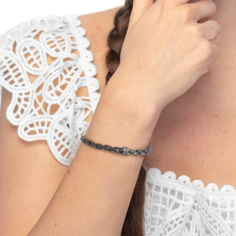 BRACCIALE ACC CON CAT. SQUADRATA