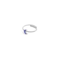 Anello luna con cristalli Anello luna con cristalli
