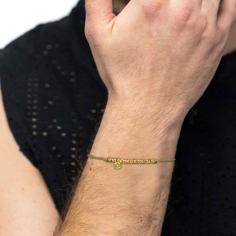 BR CON CORDINO ED ELEMENTI ACC E CZ PENDENTE