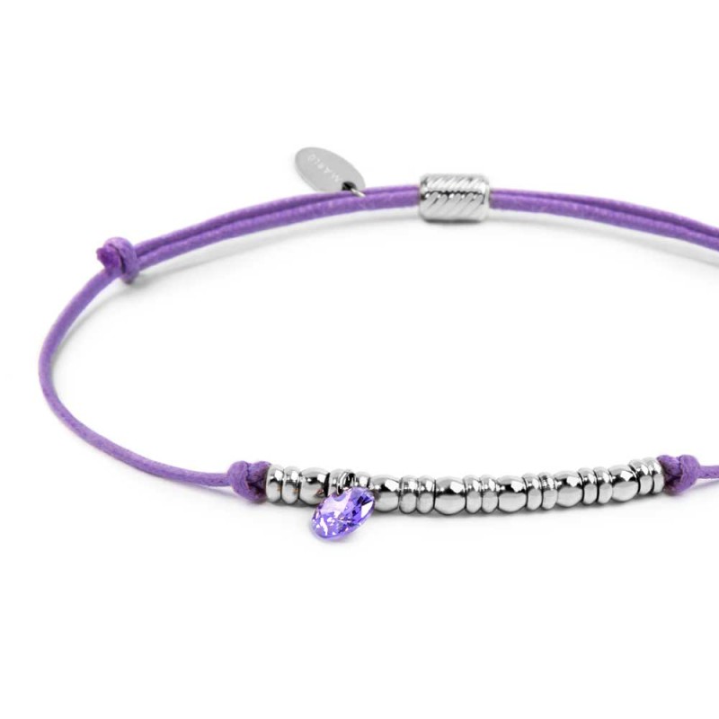 BR CON CORDINO ED ELEMENTI ACC E CZ PENDENTE