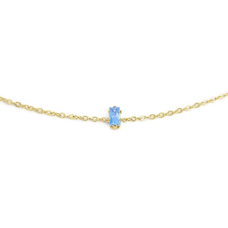 Bracciale con zircone baguette Bracciale con zircone baguette