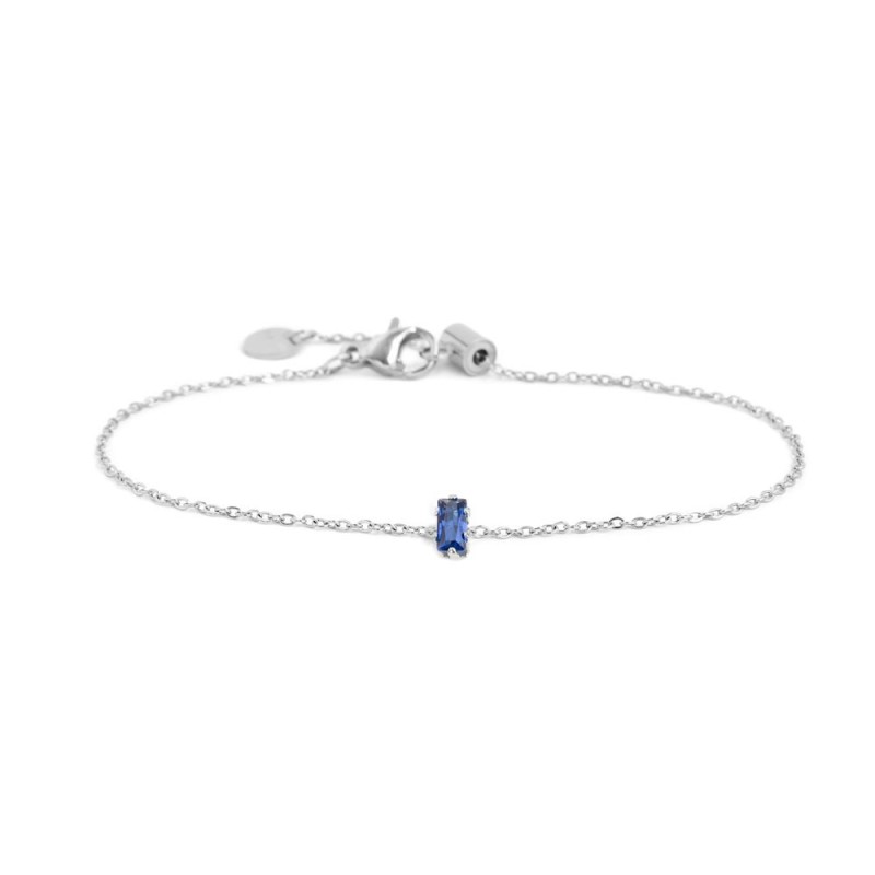 BRACCIALE 19CM CON CUBIC ZIRCONIA BAUGETTE