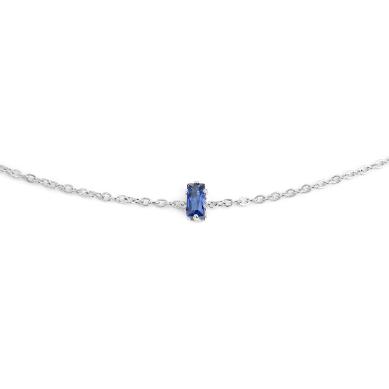 BRACCIALE 19CM CON CUBIC ZIRCONIA BAUGETTE