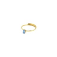 Anello con zircone baguette Anello con zircone baguette