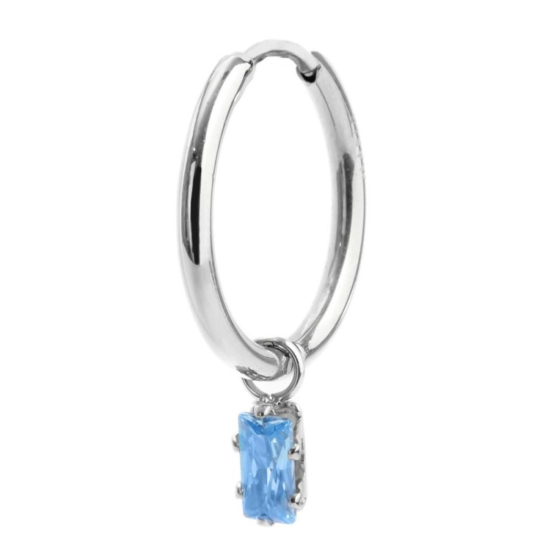 OR MONO 15,85MM CON PEND CUBIC ZIRCONIA BAUGETTE OR MONO 15,85MM CON PEND CUBIC ZIRCONIA BAUGETTE