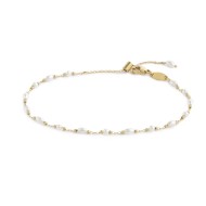 CAVIGLIERA CATENA CON PERLE E SFERE