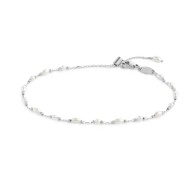 CAVIGLIERA CATENA CON PERLE E SFERE